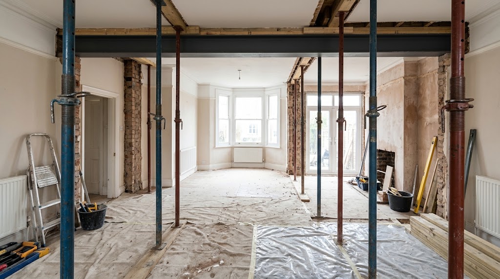 Removing a Load-Bearing Wall: RSJ Steel Beams, Regulations & Safety